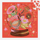 Flower Gazing Foil Accented Puzzle