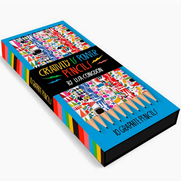 Creativity Is Power Lisa Congdon Pencil Set