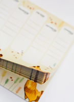 Farmhouse Weekly Planner Notepad