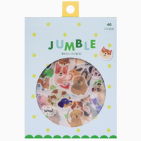 Jumble Washi Stickers Pack - Dogs