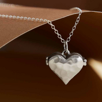 Sterling Silver Heart Locket Necklace