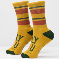 Tread Lightly Socks - Mustard Only You