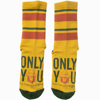 Tread Lightly Socks - Mustard Only You