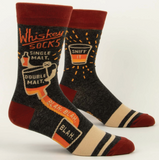 Blue Q Men's Crew Socks - Whiskey Socks