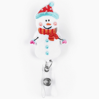 Badge Reel - Snowman