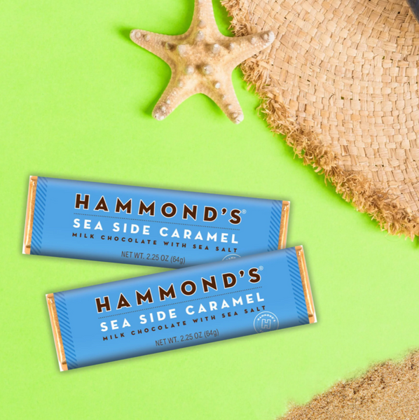 Hammond's Chocolate Bar - Natural Sea Side Caramel