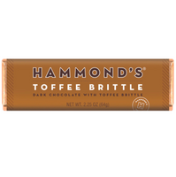 Hammond's Chocolate Bar - Natural Toffee Brittle