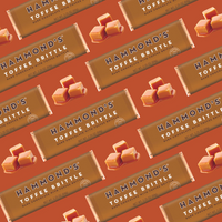 Hammond's Chocolate Bar - Natural Toffee Brittle