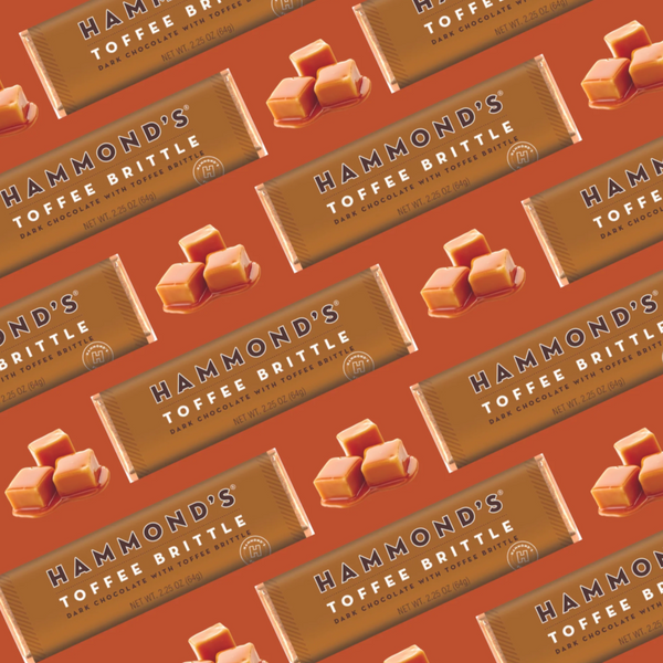 Hammond's Chocolate Bar - Natural Toffee Brittle