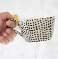 Stoneware Mug - Polka Dots