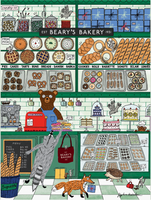 Wobbly Dobbly Puzzle - Mr Beary's Bakery