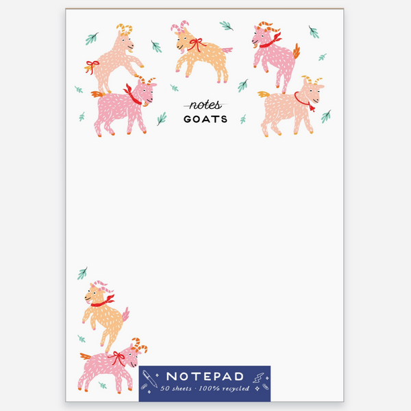 Goats Notepad