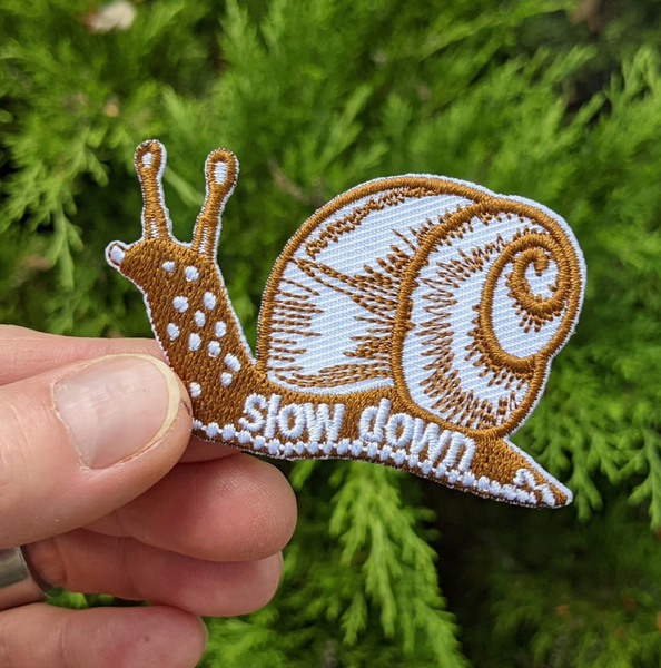 Slow Down Snail Patch