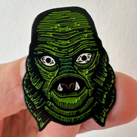 Creature From The Black Lagoon Enamel Pin