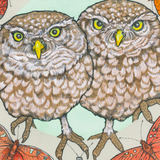 Owl Sisters Archival Print