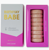 Set Of 8 Shower Steamers - Birthyay Babe