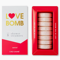 Set Of 8 Shower Steamers - Love Bomb