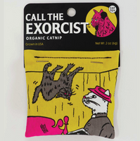 Blue Q Catnip Cat Toy - Call The Exorcist