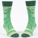 Blue Q Men's Crew Socks - Golf