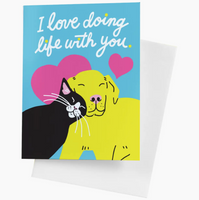 I Love Doing Life With You Card