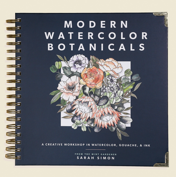 Modern Watercolor Botanicals