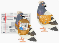 Pop-Up Card - Messenger Pigeon Birthday