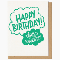 Birthday Fart Card