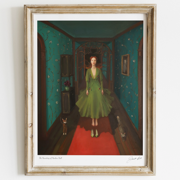 The Haunting Of Harlow Hall Art Print