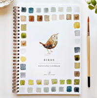 Birds Watercolor Workbook