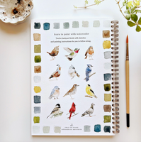 Birds Watercolor Workbook