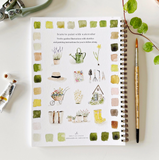 Garden Watercolor Workbook