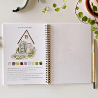 Garden Watercolor Workbook