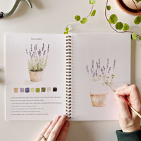 Garden Watercolor Workbook