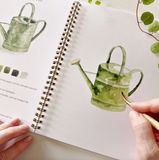 Garden Watercolor Workbook