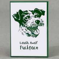 Laugh Away Fuckface Magnet