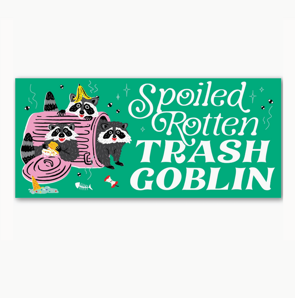 Spoiled Rotten Mini Bumper Sticker