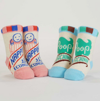 Blue Q Baby Socks - Napping / Poop Machine