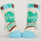 Blue Q Baby Socks - Napping / Poop Machine