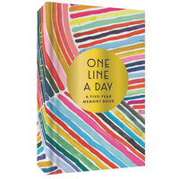 Rainbow One Line A Day Journal
