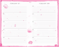 Rainbow One Line A Day Journal