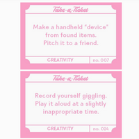 Take A Ticket - Creativity