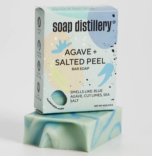 Soap Distillery Bar Soap - Agave + Salted Peel