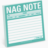 Sticky Notepad - Nag Note