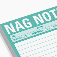 Sticky Notepad - Nag Note