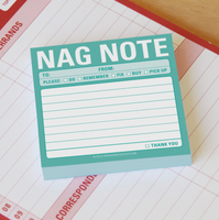 Sticky Notepad - Nag Note