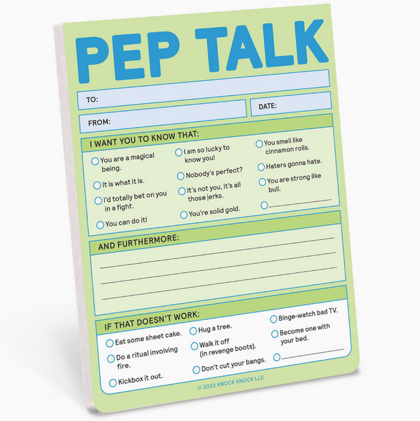 Nifty Notes - Pep Talk