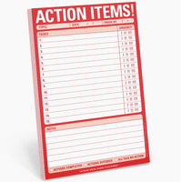 Action Items! Pad