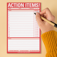 Action Items! Pad