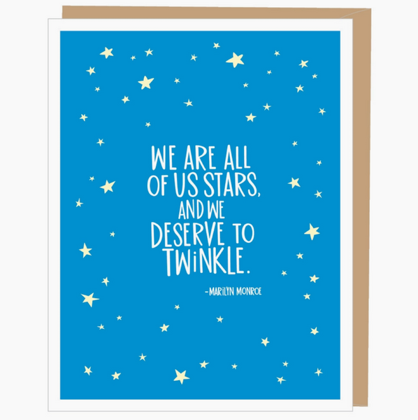 Marilyn Monroe Quote Graduation Card