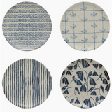 Stoneware Appetizer Plate Set